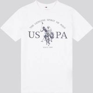 U. S. Polo Assn U. S. Polo Assn. White Graphic Print T-Shirt