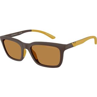Emporio Armani Mand EA4249U 625893 Solbriller Injiceret Brun Brun Firkantet Normal