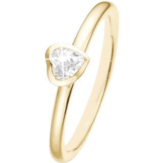 Christina Collect forgyldt ring "Promise"**