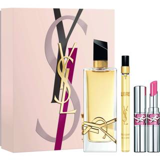 Yves Saint Laurent Libre gavesæt 90 ml EDP + 10 ml EDP + 3,2 g Loveshine læbestift - 44 Nude Lavalière
