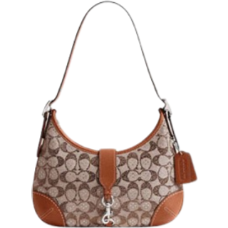 Coach The Coach Originals Hamptons Crystal Signature Skuldertaske brun