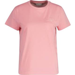 Gant GANT Pink Shield Graphic Logo T-Shirt
