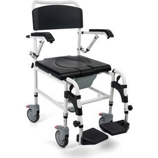 Foldbart toiletsæde med hurtigudløser