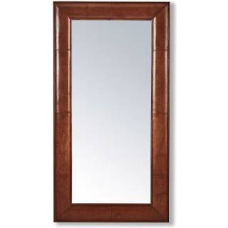 Kensington vægspejl læder