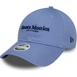New Era Womens Santa Monica Wordmark Blue 9TWENTY Adjustable Cap adult female Blue adult female Blue adult female Blue adult female Blue adult female - Osfm