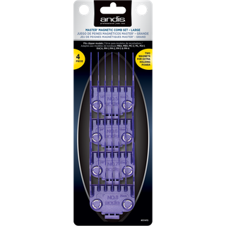 Andis Master® Dual Magnet Large 4-Comb Set