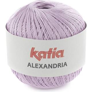 Katia Alexandria 01 Hvid Indhold: 100% merceriseret bomuld Vægt/længde: 100 g = ca. 400 meter Anbefalet hæklenål: 1.75-2 mm Vask: Finvask 30º / Tåler ikke tørretumbling.