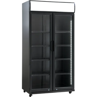 Scandomestic SD 881 BHE Displaykøleskab, sort