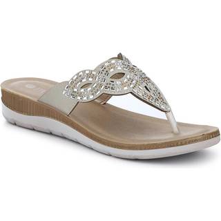 Pavers Pavers polstrede tåpost sandaler