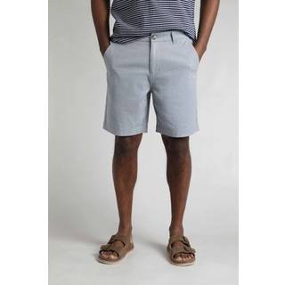 Weird Fish Weird Fish Blue Charleston Textured 100% Cotton Chino Shorts