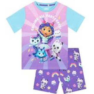 Character Character Purple Gabbys Dollhouse Short Pyjamas Set