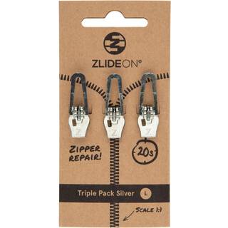 Zlideon lynl?sudskiftning - 3 stk. S?lv stor - ?jeblikkelig lynl?sudskiftning Skyderen