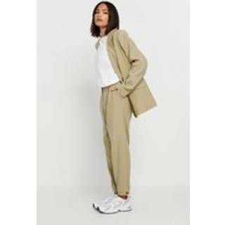 PixieGirl Petite PixieGirl Petite Natural Barrel Button Cuffed Trousers