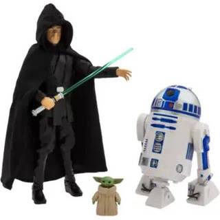 Luke Skywalker, R2-D2 and Grogu Talking Action Figure, Star Wars Power Force - Multicolored