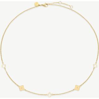 D. Louise D. Louise Vandtæt Multi Kløver Halskæde