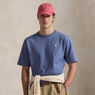 Ralph Lauren Logo Crew Neck T Shirt Blue