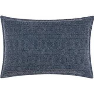 Yard Yard Indigo Ramas Jacquard Polyester Filled Cushion