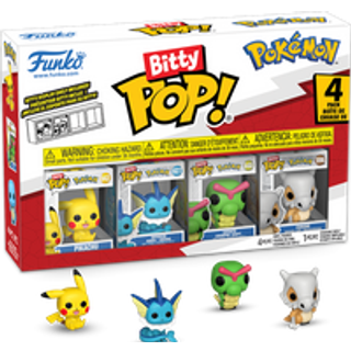 POKEMON - Bitty Pop 4 Pack 2.5cm - Pikachu