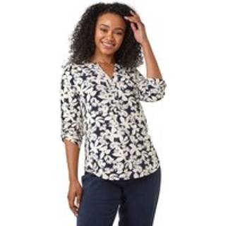 Roman Petite Blomster Tryk Knapper Skjorter42