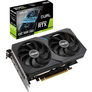 ASUS GeForce RTX 3060 DUAL OC V2 LHR - 12GB GDDR6 RAM - Grafikkort
