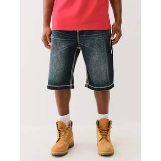 True Religion Vinny Rope Stitch Shorts Blue