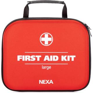 Førstehjælp-kit NEXA Fire &amp; Safety First Aid Large, 64 dele