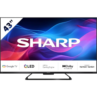 Sharp 43" 4K UHD QLED Google TV 43GR8465E ➞ På lager - klar til levering og afhentning