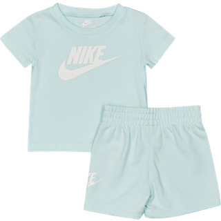 Nike Nike Ice Blue Infant Club T-Shirt and Shorts Set