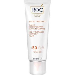 RoC Soleil Protexion+ High Tolerance Comfort Fluid Solcreme til ansigtet SPF 50 50 ml - 50 ml