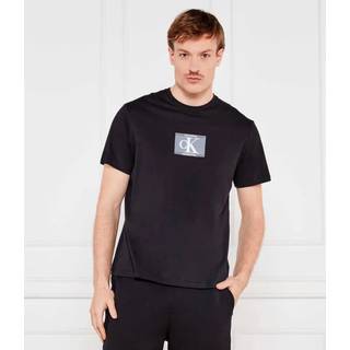 Calvin Klein Box Logo T Shirt Black