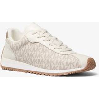 MK Rhodes Signature Logo Trainer - Natural - Michael Kors - EU 36