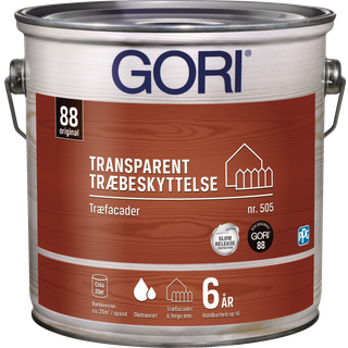 Gori 505 transparent 2,5 l farveløs