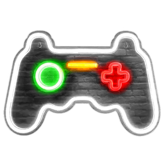 Mecharite - Controller LED Neon Sign - White - Lampe