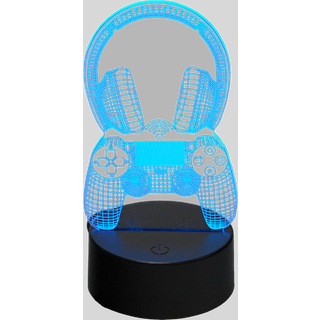 3D LED Lampe Controller/headst