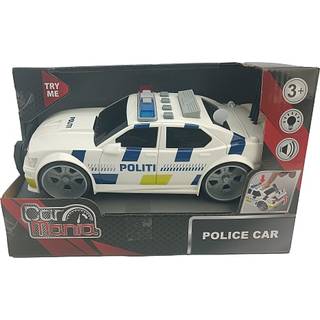 Car Mania dansk politibil (På lager i varehus)