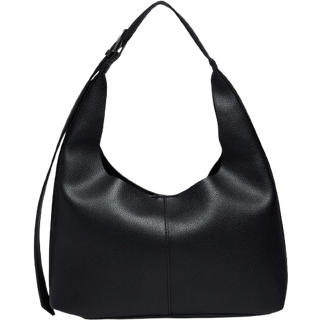 Gina Tricot-Midi slouchy bag-Skuldertasker-Sort-ONESIZE-Dame