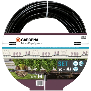 Gardena Micro-Drip-System hæk-/busksæt (50 m) - 13501-20 ✓ På lager - klar til levering og afhentning