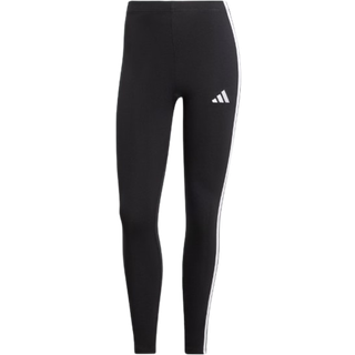 adidas Essentials 3-Stripes Cotton Leggings Black/ White XS - White - XS
