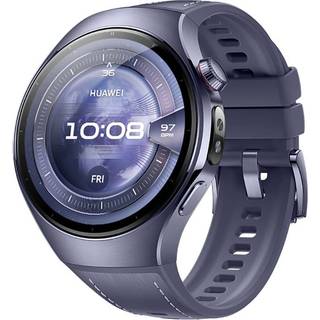 HUAWEI WATCH 5 46 mm smartur LTE, titanium/lilla ➞ På lager - klar til levering