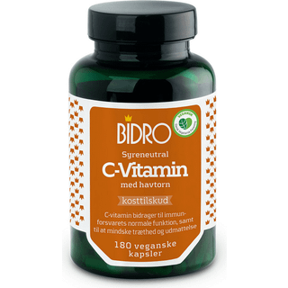 Bidro C- Vitamin - 180 kapsler