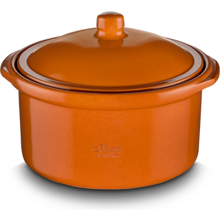 Kokotte/Gryde m. Låg (flere størrelser) - REGAS (Terracotta) - Ø17 CM – 1 LTR.