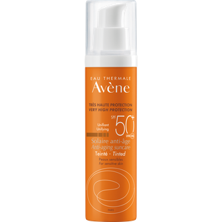 Avène Sun Anti-Aging Suncare Tinted Beskyttende, tonet ansigtsvæske til korrektion af pigmentpletter SPF 50+ 50 ml - 50 ml