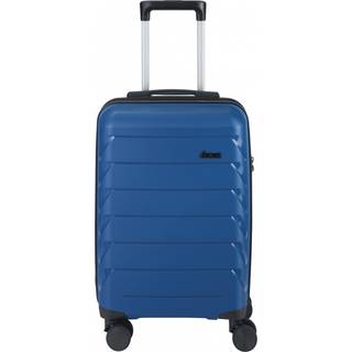 d&amp;n Travel Line 4100 4-Rollen Kabinentrolley 54 cm - Blue
