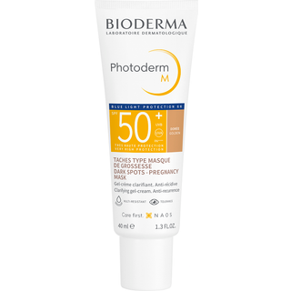 Bioderma Photoderm M Beskyttende creme mod mørke pigmentpletter SPF 50+ Skygge Golden 40 ml - 40 ml