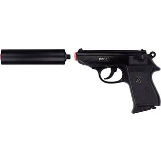 Legetøjspistol med lyddæmper PPK 276 mm