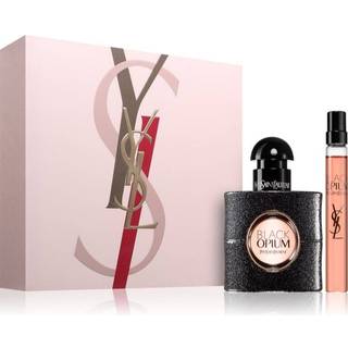 Yves Saint Laurent Parfumer til kvinder Black Opium Gavesæt Eau de Parfum Spray 30 ml + Travel Spray 10 ml 40 ml (12.950,00 kr / 1 l) - 40 ml
