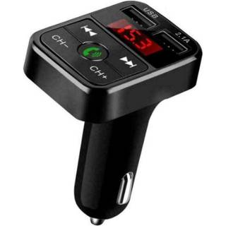 Biltransmitter handsfree trådløs Bluetooth MP3-afspiller FM-USB-lader 5V RC