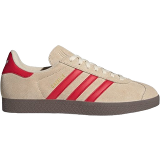 Gazelle sko - Sand Strata / Better Scarlet / Cloud White - 45 1/3
