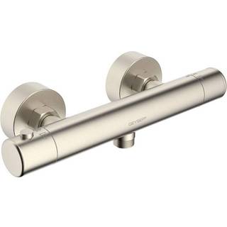 Geyser Lima termostatarmatur m/rosetter,  steel look 40174.66