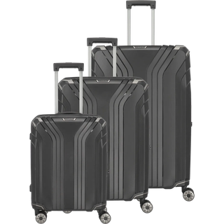 Travelite Elvaa Kuffertsæt (4 hjul) sort